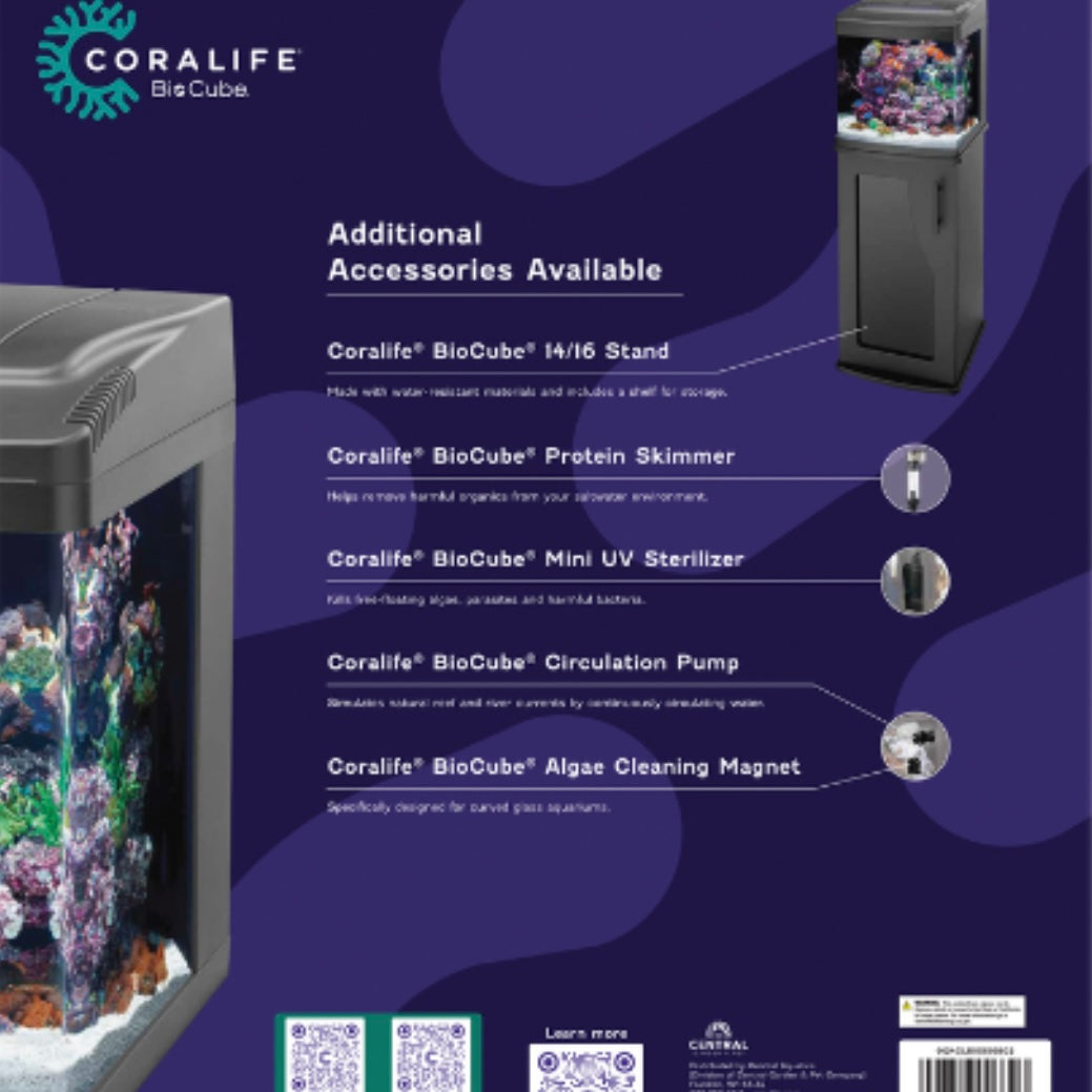 Coralife SMART BioCube Jr. 14 Gallon Aquarium System