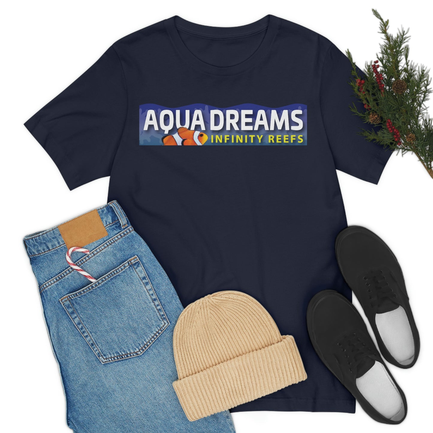 Unisex Aqua Dreams - Infinity Reefs Tee Shirt