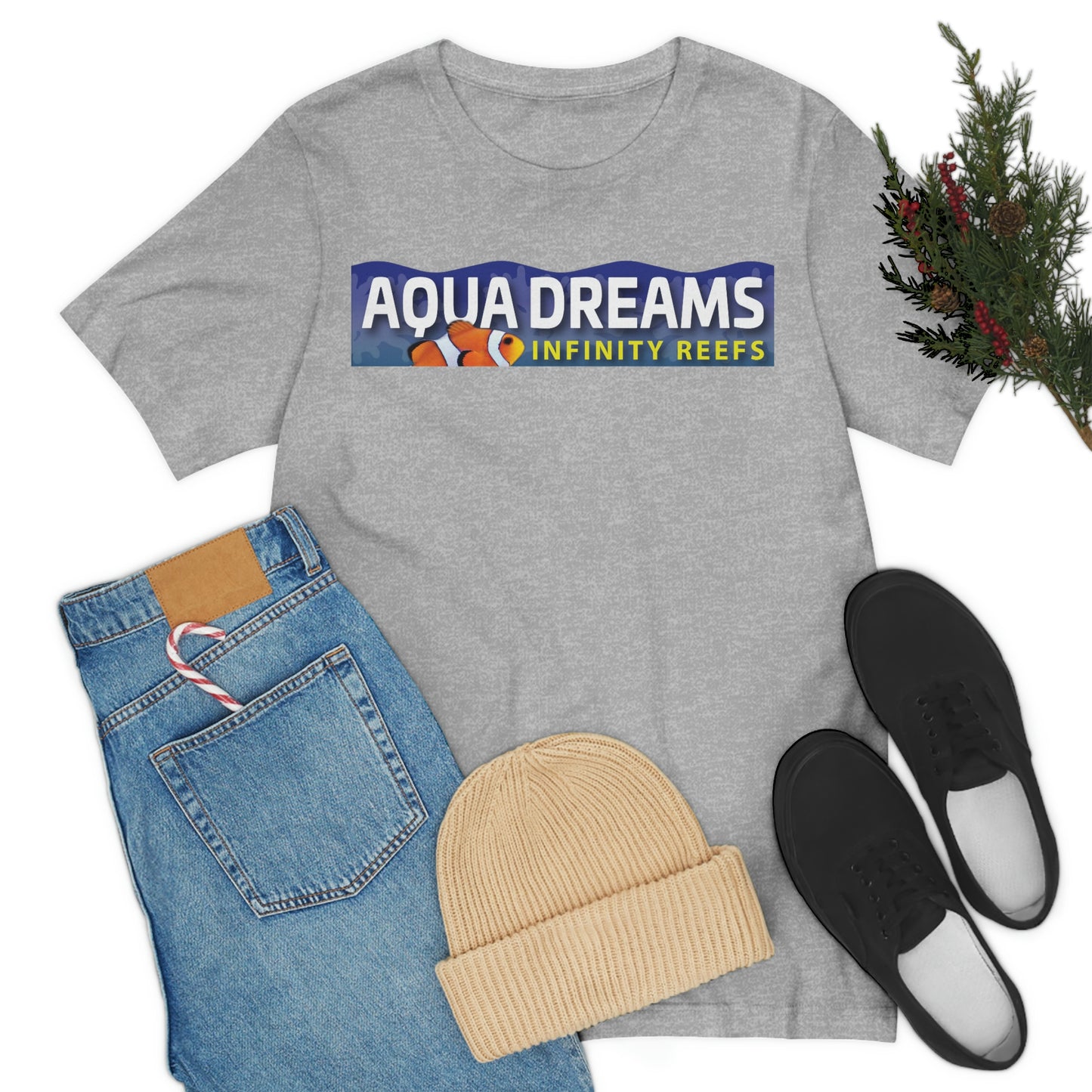 Unisex Aqua Dreams - Infinity Reefs Tee Shirt