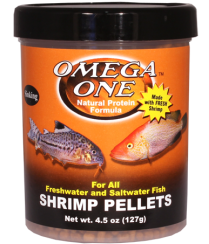 Omega One Shrimp Pellets - 4.5 oz