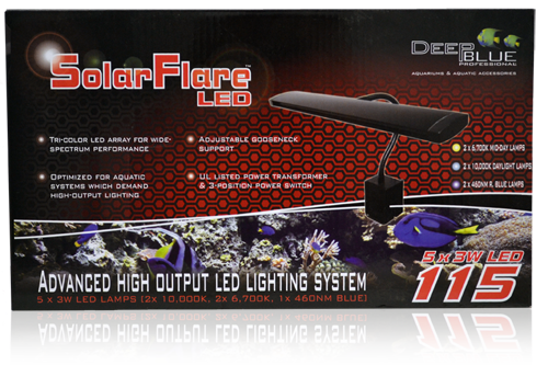 Deep Blue Solar Flare LED 115 (2.0)