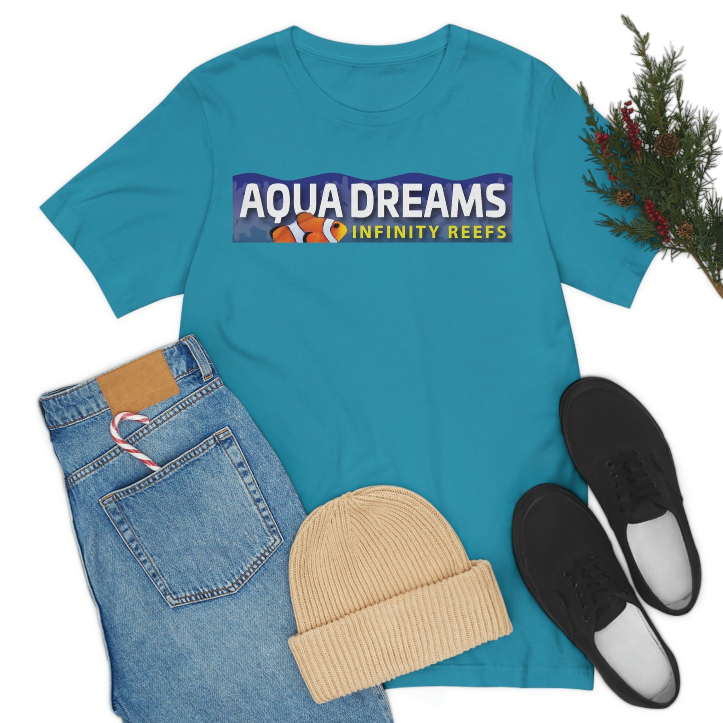 Unisex Aqua Dreams - Infinity Reefs Tee Shirt