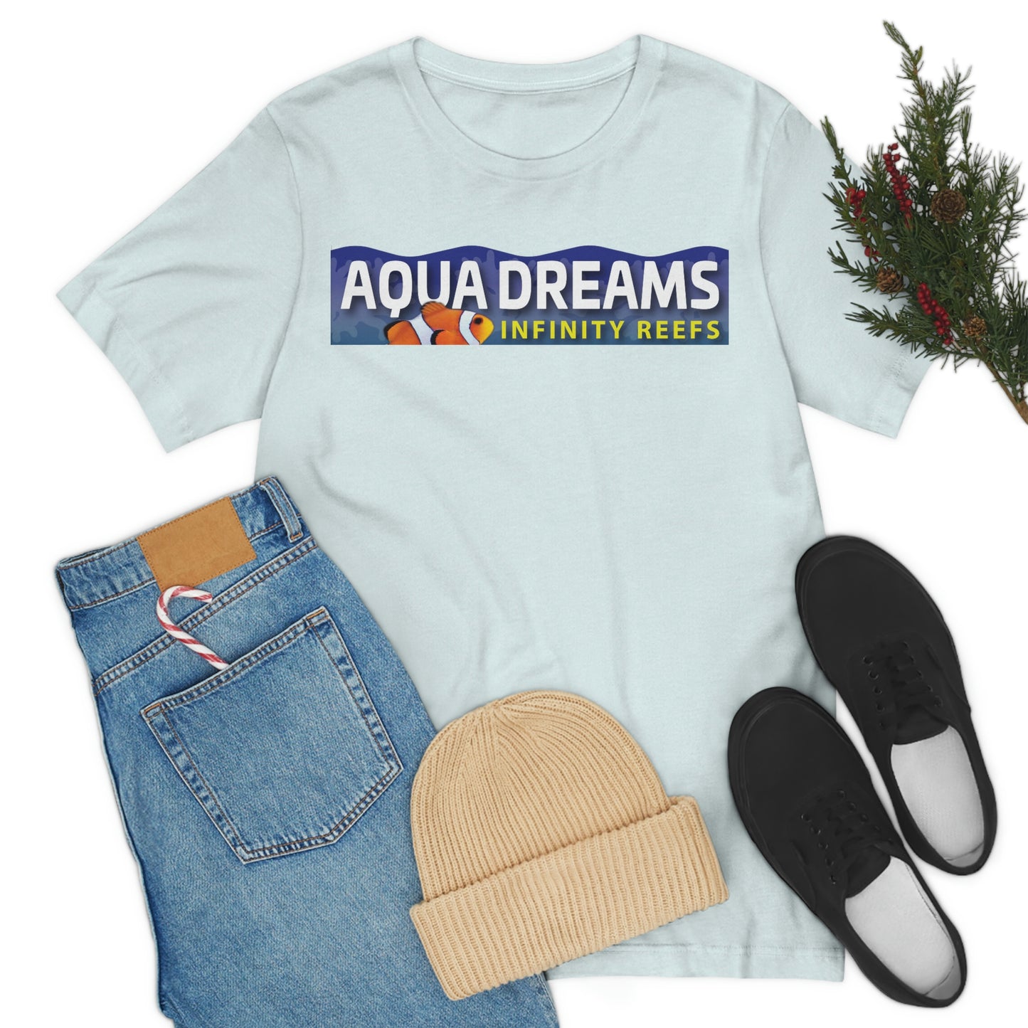 Unisex Aqua Dreams - Infinity Reefs Tee Shirt