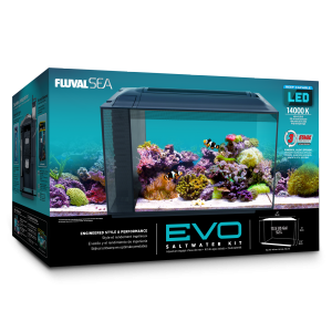 FLUVAL SEA EVO SALTWATER LED AQUARIUM KIT 13.5 US Gal