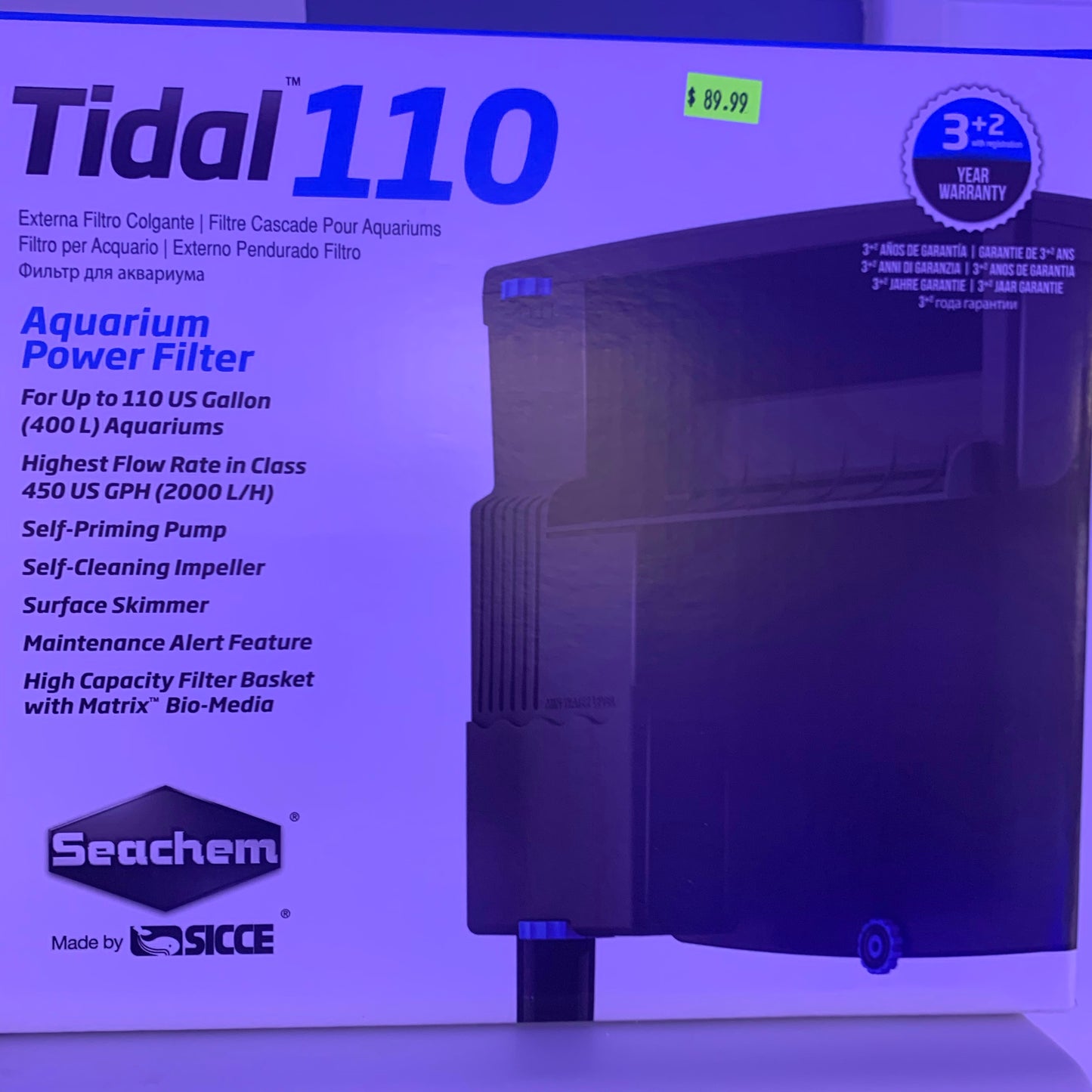 Seachem Tidal Aquarium Filter