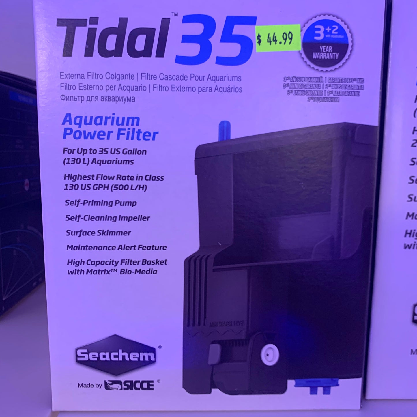 Seachem Tidal Aquarium Filter