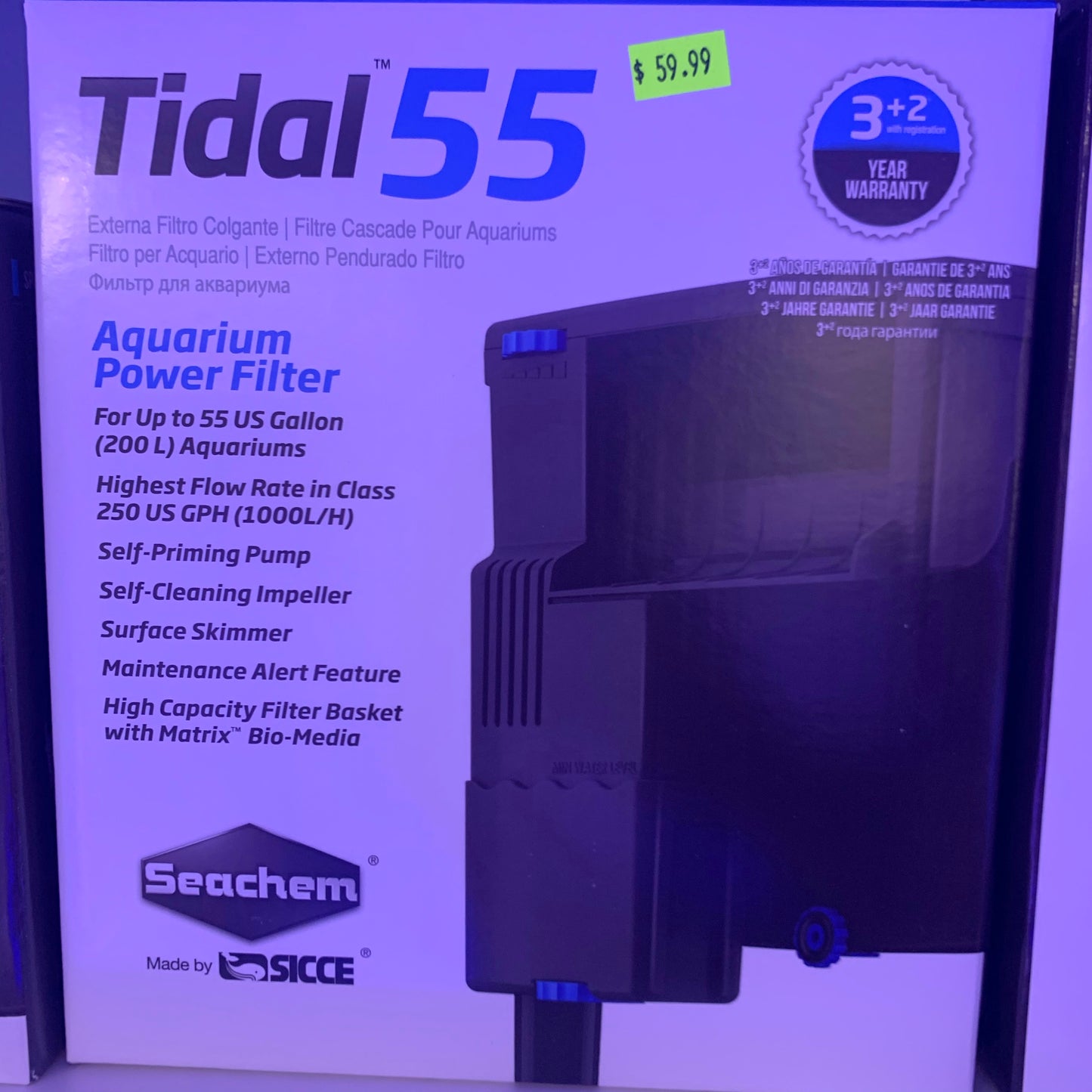 Seachem Tidal Aquarium Filter