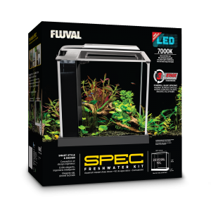 Fluval Spec 2.6 Gal aquarium Kit