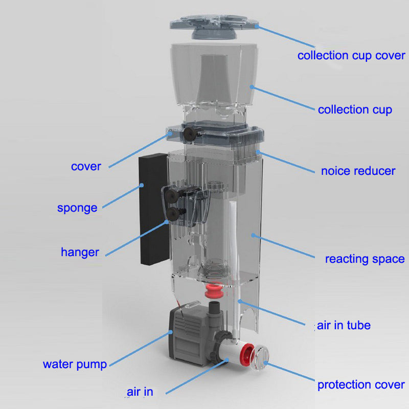 Bubble Magus QQ2 Internal Protein Skimmer