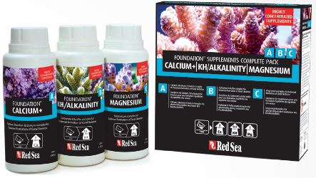Reef Foundation ABC Complete Liquid Supplement Pack