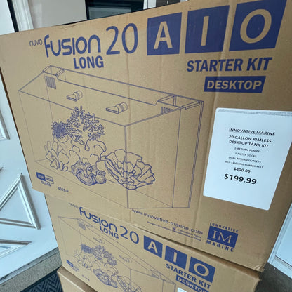 Innovative Marine Fusion 20 Gallon Desktop Aquarium Starter Kit