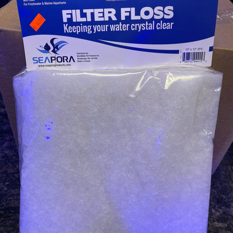Seapora Filter Floss 10x12 qty-2