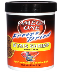 Omega One Freeze Dried Mysis Shrimp .75 oz