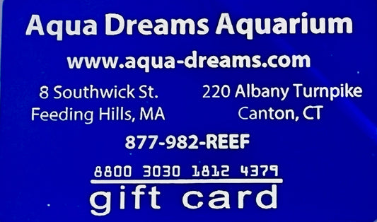AQUA DREAMS GIFT CARD