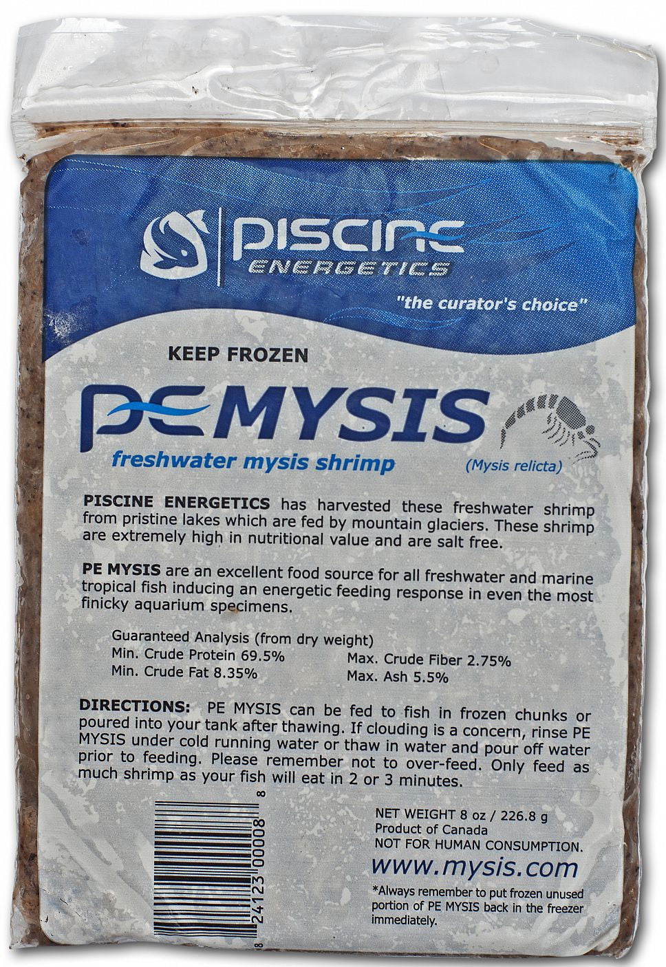 PE Mysis Shrimp - Frozen