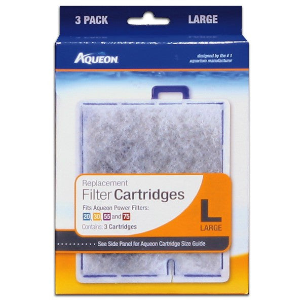 Aqueon Filter Cartridges LRG 3-Pk