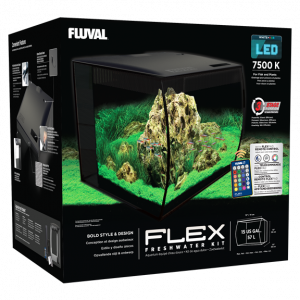 Fluval Flex Aquarium Kit - 15 Gallons