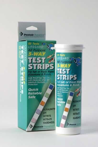 Lifegard Aquatics 5-Way Test Strips - 25 Tests